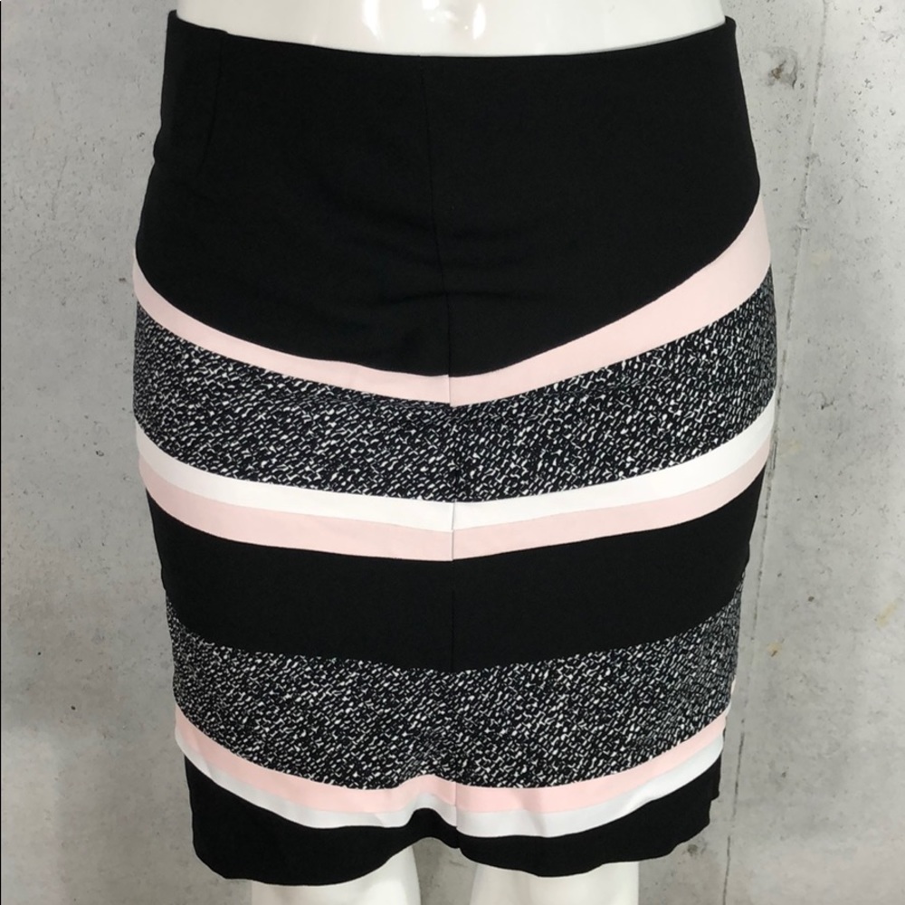 White House Black Market Tiered Colorblock Pencil